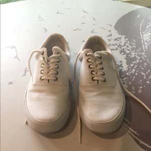 Goodfellow & Co Park Sneakers White Low Top sz 8